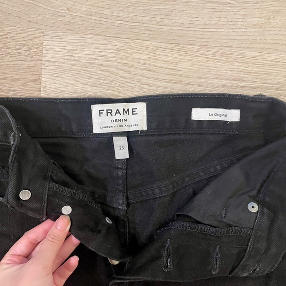 Frame Denim Short Le Original Size 25 - Picture 2 of 3